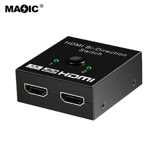 4K 30hz HDMI Bi-Directional Switcher 2 in 1 Out