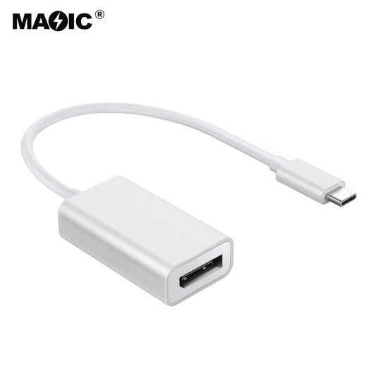 Male to Female Type C to Displayport Converter Adapter USB C to Displayport Cable